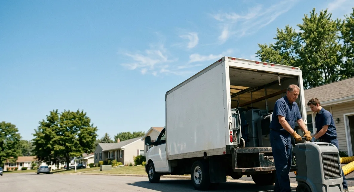 Water Damage Cleanup in Fortville, IN near me